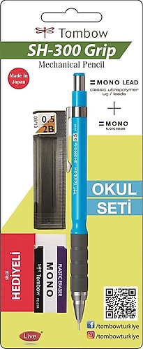 Tombow SH-300 Grip Mavi 0.5 mm Versatil Uçlu Kalem Seti Fiyatları