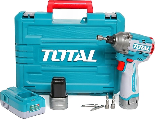 Total Tools TIRLI16178E Çift Akülü 2 Ah Darbeli Vidalama Makinesi