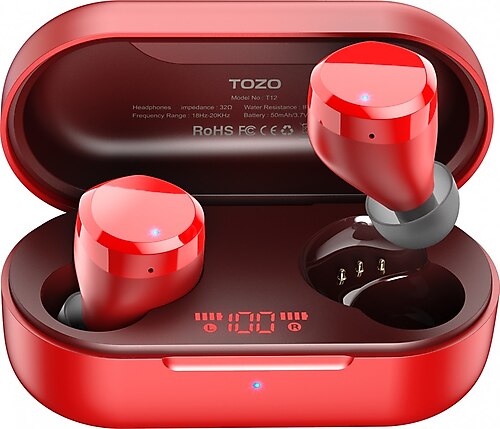 Tozo T12 TWS Kulak ci Bluetooth Kulakl k K rm z Fiyatlar Ozellikleri ve Yorumlar En Ucuzu Akakce