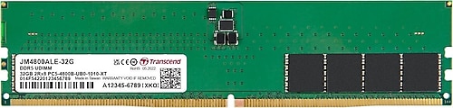 Transcend 32 GB 4800 MHz CL40 JM4800ALE-32G DDR5 Ram Fiyatları