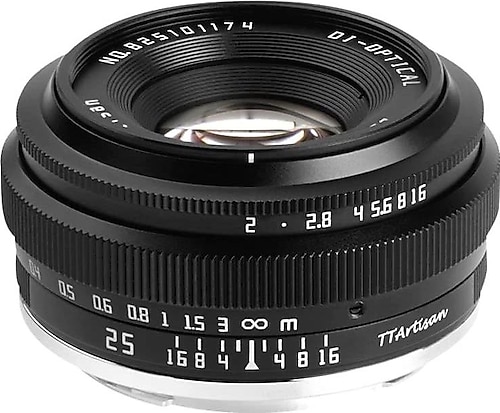 TTArtisan 25mm f/2 Lens Fiyatları, Özellikleri ve Yorumları | En