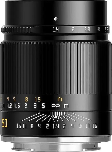TTArtisan 50mm f/1.4 ASPH. Lens Fiyatları, Özellikleri ve