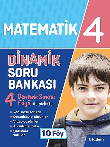 Tudem Yayınları 4. Sınıf Dinamik Matematik Soru Bankası