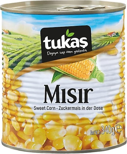 TUKAŞ KONSERVE MISIR 340GR