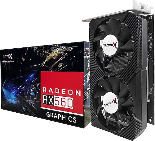 Turbox Arcade Hero N RX560 ID9991785 128 Bit GDDR5 4 GB Ekran
