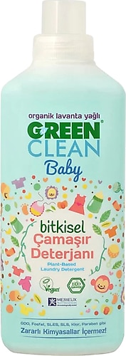 U Green Clean Baby Organik Bitkisel 1 lt Çamaşır Deterjanı