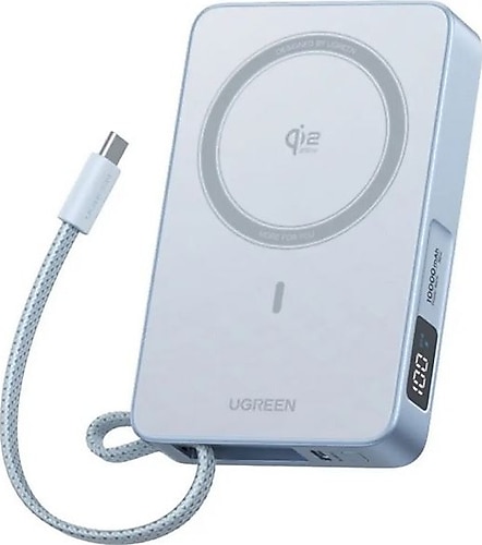 Ugreen MagFlow 10000 mAh Hızlı Şarj MagSafe Powerbank Fiyatları
