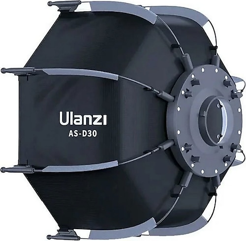Ulanzi ビデオライト&ソフトボックス (40W PRO& AS-D30) Ulanzi AS-D30 30 cm Octagon Softbox Fiyatları, Özellikleri ve