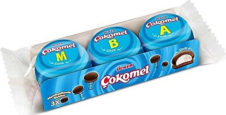 Ülker Çokomel Sade Marshmallow Bisküvi 3x12 gr Fiyatları