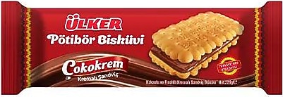 ÜLKER PÖTİBÖR BİSKÜVİ ÇOKOKREM KREMALI SANDİVİÇ 229G