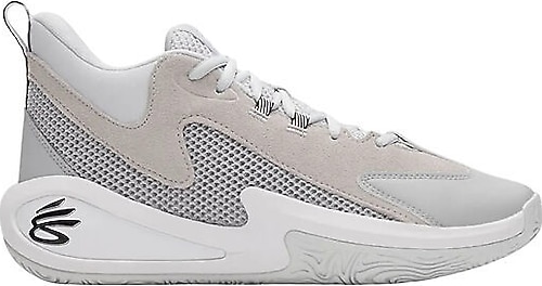 Under Armour Curry 3Z 25 Suede 6000750-014 Gri Erkek Basketbol
