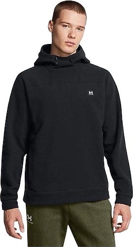 Under Armour Expanse Fleece 1387571-001 Kapüşonlu Siyah Erkek