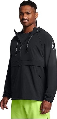 Under Armour Run Anywhere 1386622 Kapüşonlu Erkek Yağmurluk
