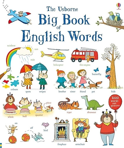 R*u様 World of English My Big Book of Wor Usborne - Big Book Of English Words - Mairi Mackinnon Fiyatları
