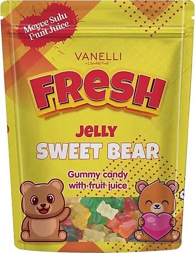 Vanelli Fresh Jelly Bear Jelibon 200 gr Fiyatları, Özellikleri ve