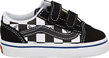 Vans Old Skool V VN0009RCBZW1 Siyah-Beyaz Bebek Sneaker Fiyatları