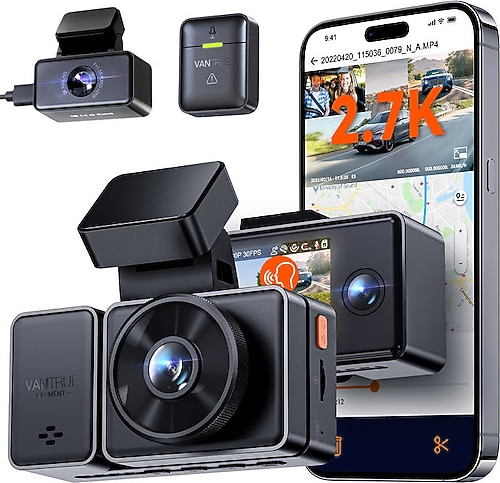 VANTRUE ドライブレコーダー Element 3 Vantrue Element 3 Çift Ön Kamera+ Arka Kamera Seti Fiyatları