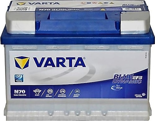Varta Blue Dynamic N70 Start-Stop EFB 12 V 70 Ah 760 CCA Akü - 2023 ...