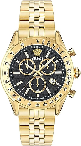 Versace Chrono Master VRSCVE8R00624 Altın-Siyah Erkek Kol Saati