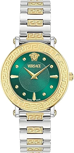 Versace Greca Sphere VRSCVE9C00424 Altın-Yeşil Kadın Kol Saati