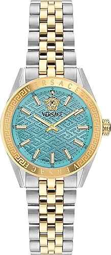 Versace V-Code Lady VRSCVE8I00524 Turkuaz Kadın Kol Saati