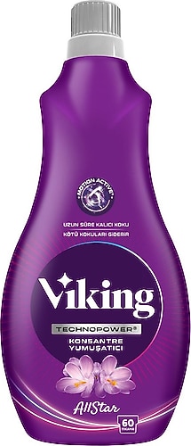 Viking Technopower Allstar Konsantre Yumuşatıcı 60 Yıkama 1.44 lt
