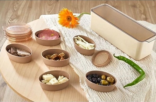 Vip Ahmet Krem 7 Parça Organizerli Kahvaltılık Fiyatları