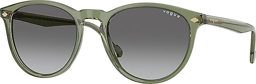 Vogue VO5599S 318711 Transparent Green-Dark Green Erkek Güneş
