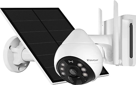 Vstarcam CB69-TZ Full HD 3 MP 360 Derece Solar Güneş Enerjili Gece