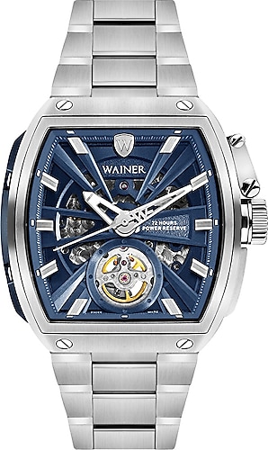 Wainer Iconic WA.25150-D Gümüş-Mavi Erkek Kol Saati Fiyatları