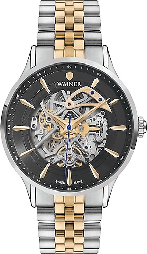 Wainer WA.25705-C Altın-Siyah Erkek Kol Saati Fiyatları