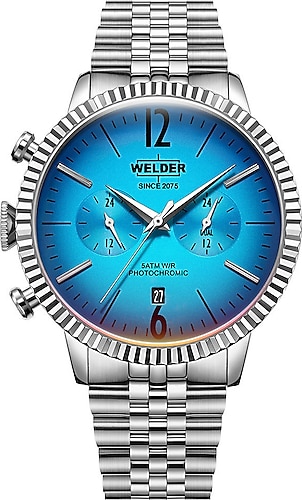 Welder Royal WWRC470 Gri-Turkuaz Erkek Kol Saati Fiyatları