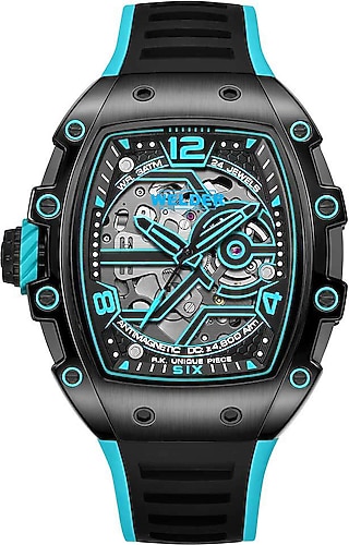 Welder W75 WRT1008 Siyah-Turkuaz Erkek Kol Saati Fiyatları