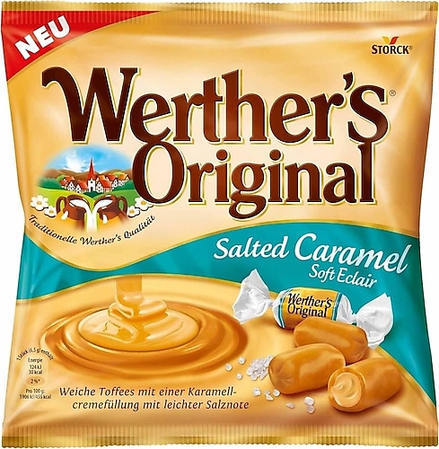 Werther s Original Soft Eclair Salted Caramel 180 gr
