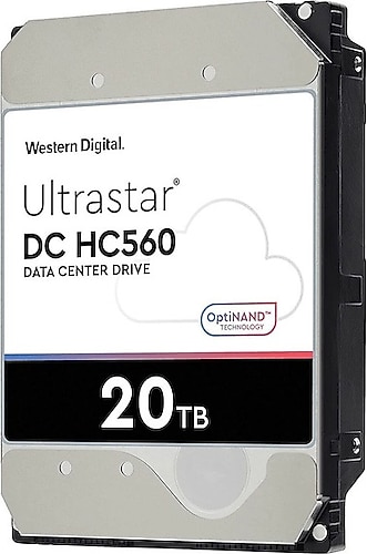 外付けハードディスク・ドライブ WD WUH722020BLE6L4 HDD 20TB Western Digital Ultrastar HC560 WUH722020BLE6L4 SATA 3.0 7200 RPM