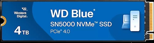 Western Digital BLUE SN5000 WDS400T4B0E PCI-Express 4.0 4 TB M.2