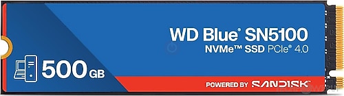 Western Digital Blue SN5100 WDS500G5B0E PCI-Express 4.0 500 GB M.2