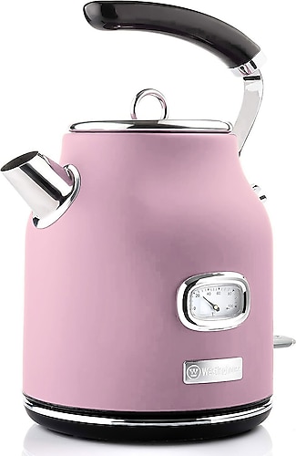 Westinghouse Kettle Retro Collections - 2200 W - vanilla white - 1.7 liter  - WKWKH148WH