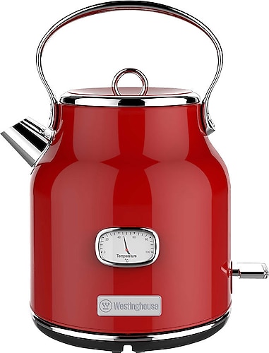 Westinghouse Kettle Retro Collections - 2200 W - cranberry red - 1.7 liter  - WKWKH148RD
