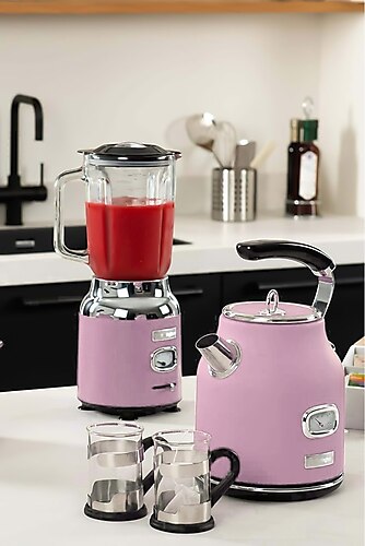 Westinghouse Kettle Retro Collections - 2200 W - cranberry red