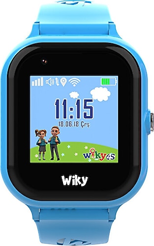 Wiky Watch 4S Akıllı Mavi Çocuk Saati