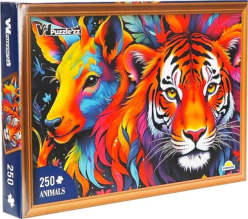 Witty Puzzlezz Kaplan ve Ceylan 250 Parça Puzzle Fiyatları