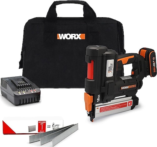 Worx WX842 20 V 2 Ah 15-50 mm Çivi Çakma Makinesi Fiyatları