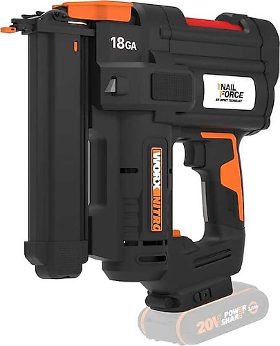 Worx WX844.9 16-40 mm Aküsüz Zımba Tabancası + 2700 Adet Yedek