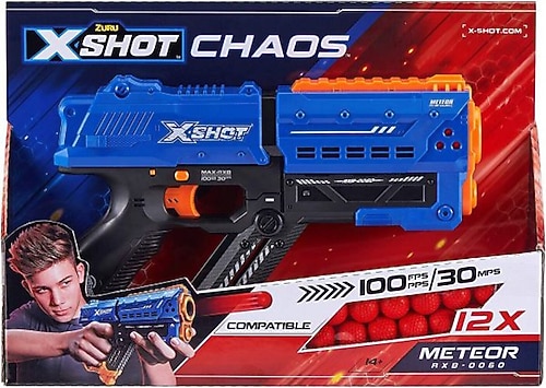 X-Shot Chaos 12 Adet Meteor Top ve Atış Silahı Fiyatları