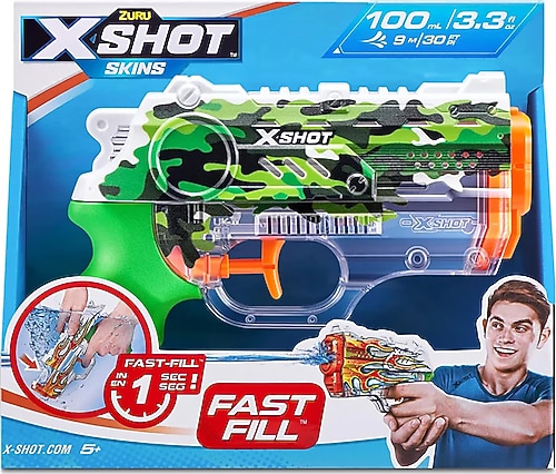 X-Shot Skins Nano Fast Fill Su Tabancası 4582 Fiyatları