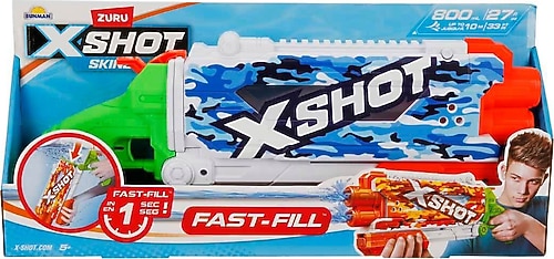 X-Shot Skins Pump Action Fast Fill Su Tabancası 4584 Fiyatları