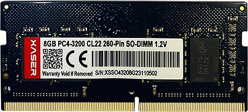 Xaser 8 GB 3200 MHz CL22 XS32S22S8/8 DDR4 Ram Fiyatları