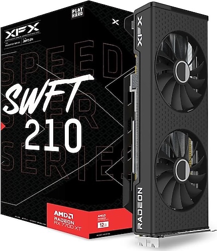 XFX RX 7700 XT Speedster Swft 210 Core Edition RX-77TSWFTFP 192