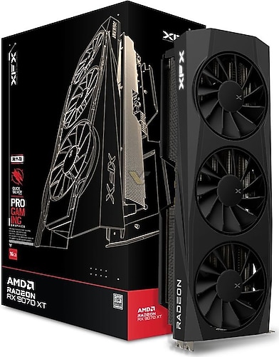 Ryzen7 9800X3D × XFX RX9070XT XFX RX 9070 XT Quicksilver Gaming Edition RX-97TQICKB9 256 Bit